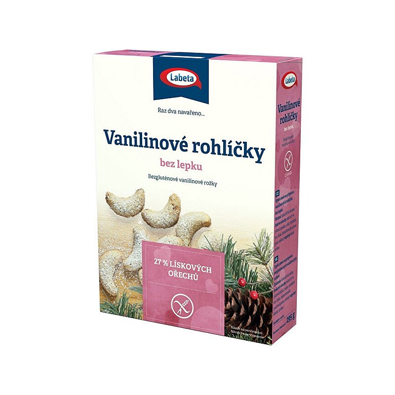 Vanilínové rohlíčky bez lepku 295 g