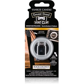 Yankee Candle Black Coconut vůně do auta clip 4 ml