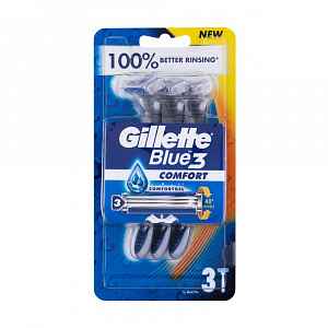 Gillette Blue III pohotová holítka 3 ks