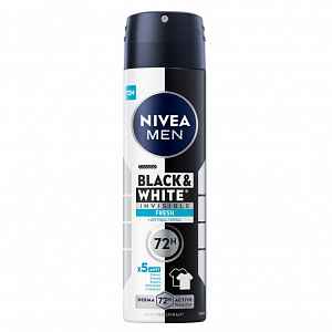 NIVEA Men Black & White Invisible Fresh Sprej antiperspirant 150 ml