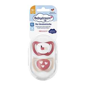 Babydream Silikonový anatomický dudlík 18+ měsíců, různé druhy 18+ měs. 2 ks