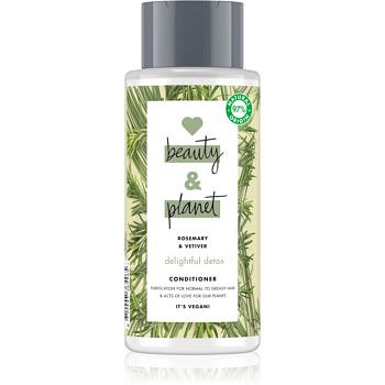 Love Beauty & Planet Delightful Detox čisticí kondicionér pro normální až mastné vlasy 400 ml