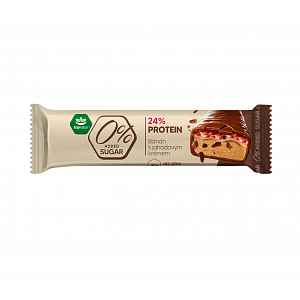 Topnatur 0% Added Sugar Proteinová tyčinka Banán s jahodovým krémem 40 g