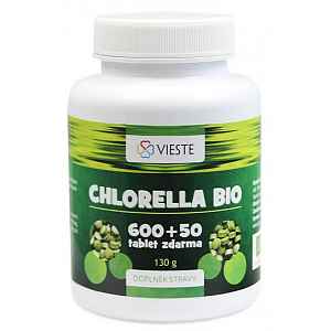 Vieste Chlorella tbl.600 +50 zdarma