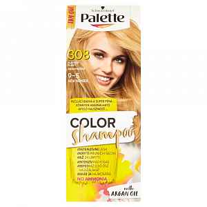 Schwarzkopf Palette Color Shampoo barva na vlasy Zlatavě plavý 308