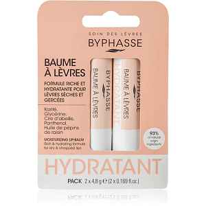 BYPHASSE Hydratant hydratační balzám na rty 2x4.8 g
