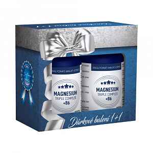 Clinical Magnesium Triple complex +B6 2x100 kapslí dárkové balení