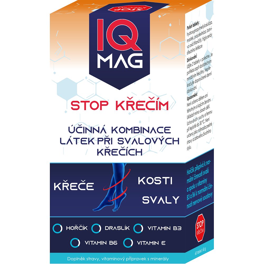 IQ MAG Stop křečím 60 tablet