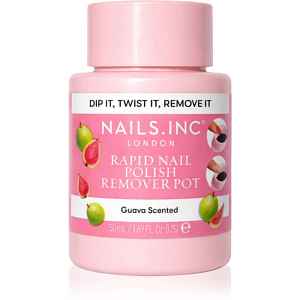 Nails Inc. Rapid Nail Polish Remover Pot Guava Scented odlakovač na nehty 50 ml