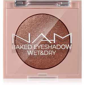 NAM Baked Eyeshadow třpytivé oční stíny odstín 03 Gold Rush 4 g