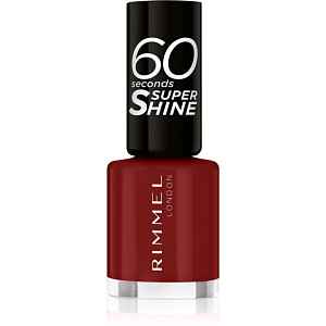 Rimmel 60 Seconds Super Shine lak na nehty odstín 320 Rapid Ruby 8 ml