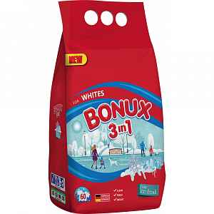 Bonux White prací prášek Polar Ice Fresh , 60 praní 4,5 kg