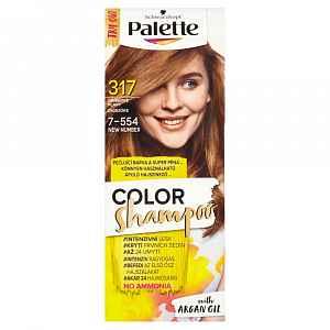 Schwarzkopf Palette Color Shampoo barva na vlasy Oříškově plavý 317