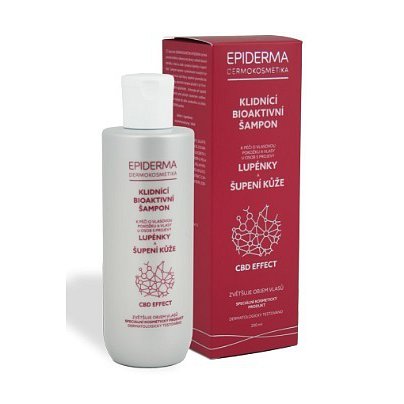 EPIDERMA bioaktivní CBD šampon při lupénce 200ml