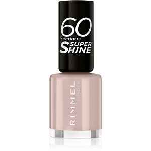 Rimmel 60 Seconds Super Shine lak na nehty odstín 500 Caramel Cupcake 8 ml