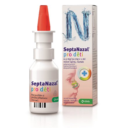 Septanazal děti 0.5mg/50mg v 1ml nas.spr.so.1x10ml