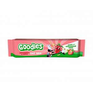 Goodies Ovesná tyčinka Jahody a jablko 23 g
