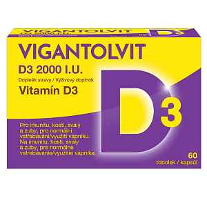 Vigantolvit D3 2000 I.U. 60 tobolek