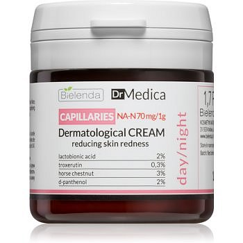 Bielenda Dr Medica Capillaries krém proti zarudnutí a rozšířeným žilkám  50 ml