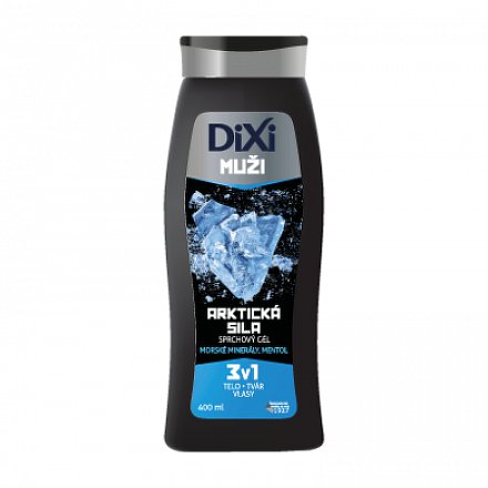 DIXI sprchový gel muži 3v1 Arktická síla 400 ml