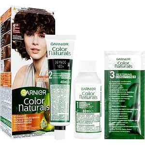 Garnier Color Naturals Creme barva na vlasy odstín 4.12 Pure Chocolate 1 ks