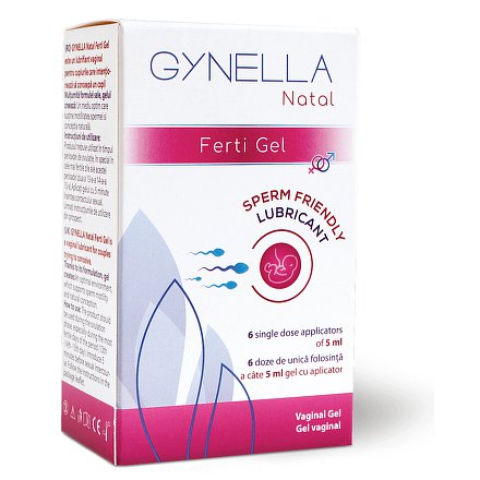 GYNELLA Natal Ferti Gel jednoráz.aplikátory 6x5ml