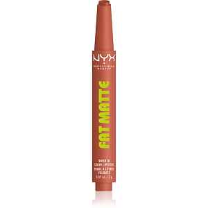 NYX Professional Makeup Fat Matte balzám na rty s matujícím efektem Cozy Whipped 2 g