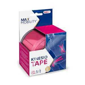 Dr. Max Kinesio Tape Pink 5 cm x 5 m tejpovací páska 1 ks