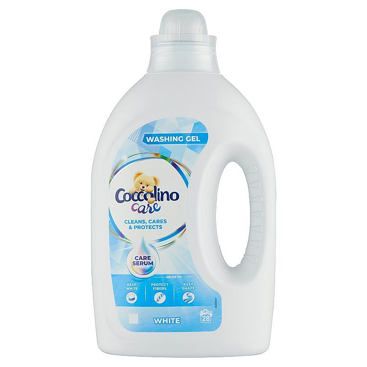 Coccolino Care prací gel na bílé prádlo, 28 praní 1,12 l