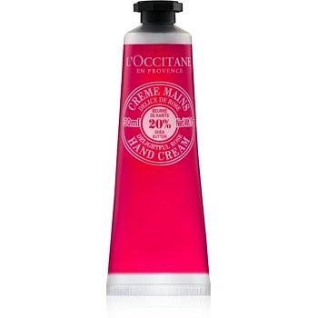 L’Occitane Karité krém na ruce s vůní růží 30 ml