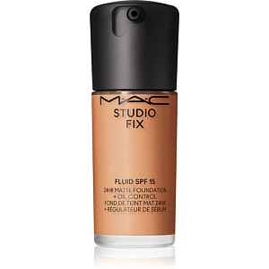 MAC Cosmetics Studio Fix Fluid SPF 15 24HR Matte Foundation + Oil Control matující make-up SPF 15 odstín NC44.5 30 ml