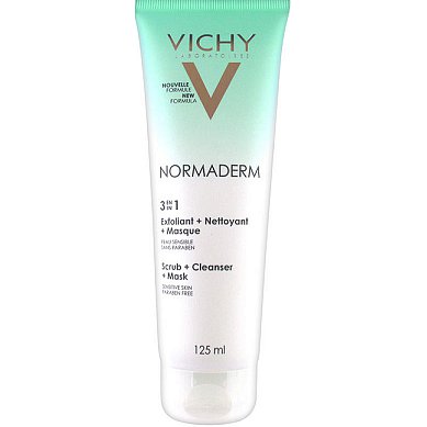 Vichy Normaderm Přípravek pro čištění pleti s nedokonalostmi 3v1 125ml