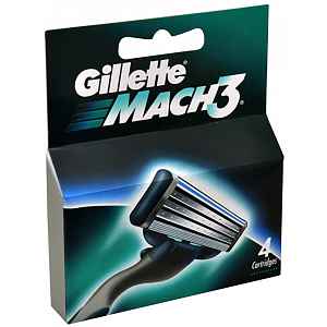 Gillette Mach3 náhradní hlavice 5 ks