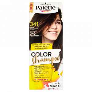 Schwarzkopf Palette Color Shampoo barva na vlasy Tmavě čokoládový 341