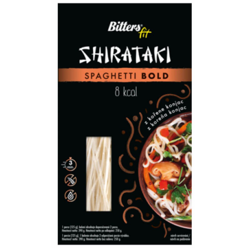 BITTERS Fit Shirataki Spaghetti Bold 390 g