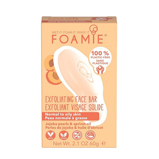 Čisticí pleťové mýdlo s exfoliačním efektem (Exfoliating Cleansing Face Bar) 60 g