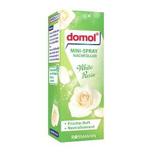 Domol Mini sprej Náhradní náplň White Rose 25 ml