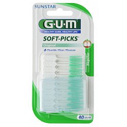 GUM mezizubní kartáček Soft-Picks gumový 40ks