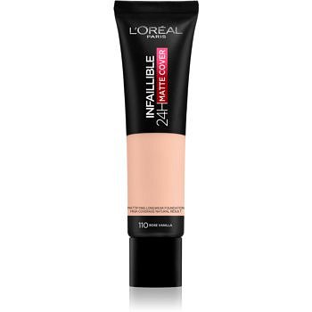 L’Oréal Paris Infallible 24H Matte Cover dlouhotrvající matující make-up odstín 110 Rose Vanilla 35 ml