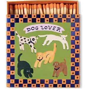 Paddywax Square Dog Lover zápalky 125 ks