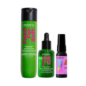 Sada pro ochranu suchých vlasů Matrix Food For Soft + pečující sprej s 20 benefity Matrix Miracle Creator 45 ml zdarma + dárek zdarma
