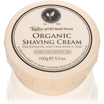 Taylor of Old Bond Street Organic krém na holení  150 g