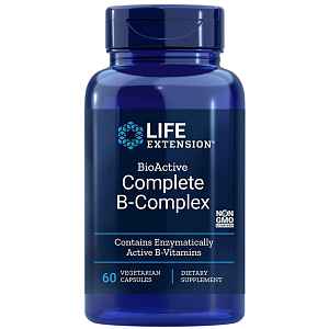 Life Extension BioActive Complete B Complex, 60 kapslí