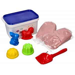 Adam Toys Adam Toys Kinetický písek - pudrový - 2kg + mix formiček zdarma