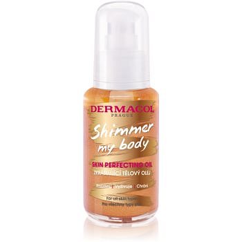 Dermacol Shimmer My Body sametový tělový olej se třpytkami 50 ml