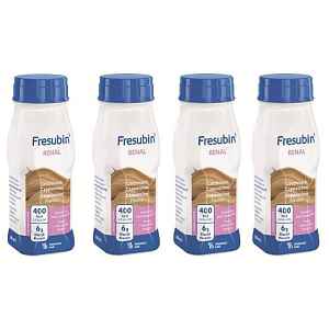 FRESUBIN RENAL PŘÍCHUŤ CAPPUCCINO POR SOL 4X200ML