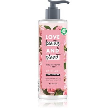 Love Beauty & Planet Delicious Glow hydratační tělové mléko 400 ml