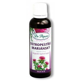 Ostropestřec mariánský Orig.byl.kap.50 ml Dr.Popov