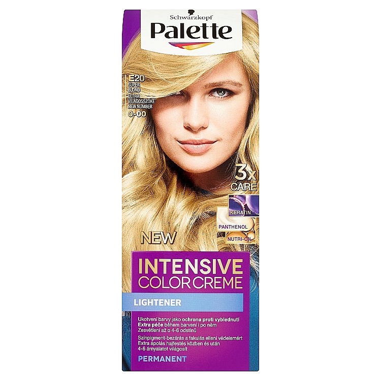 Schwarzkopf Palette Intensive Color Creme barva na vlasy Super Blond E20