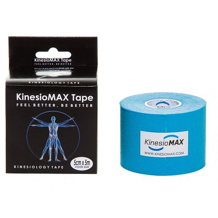 Tejp. KinesioMAX kinesio tape modrá 5cmx5m